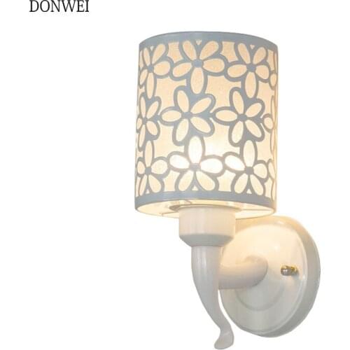 Iron LED Wall lights Indoor bedside wall lamp sconce Home Decoration Lighting wall light for bedroom Stairway Corridor AC85-285V