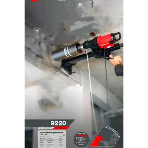Z1Z-CF-9220 Water Drill Drilling Machine Engineering Drill Drilling Water Abrasive Drilling Hole Machine 3200W