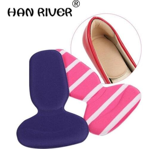 HANRIVER 1 pair T-Shape insoles high heel shoes pad super soft insole Non Slip Sponge Cushion Foot Heel Protector hot selling