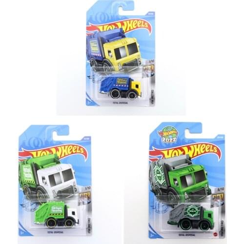 2020-55 TOTAL DISPOSAL Original Hot Wheels Mini Alloy Coupe 1/64 Metal Diecast Model Car Kids Toys Gift