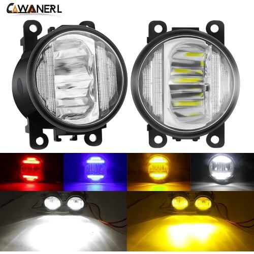2in1 Car LED Fog Light + Daytime Running Light 12V For Opel Astra Corsa Zafira Vectra Meriva Movano Tigra Signum TwinTop Agila