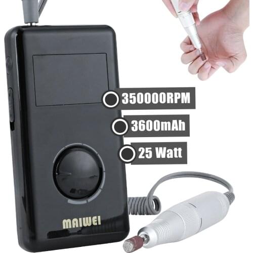 35000RPM Nail Drill Machine 25W Manicure Machine For Removing All Gel Nails Professional Electric Nail File Set Nail Salon Tools