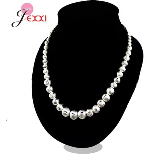 Big Promotion Genuine 925 Sterling Silver Necklace Chains 2 Models For Choice Women Men Lovers Gorgeous Christmas Jewelry Gift