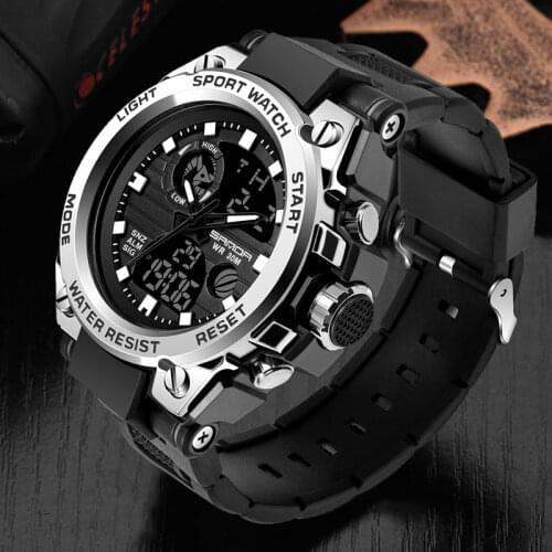 Waterproof Digital Watch Men Sport Watches Electronic LED Brand Male Wrist Watch For Men Clock Military Army Wristwatch Hours