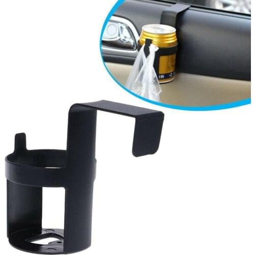 Black Drink Bottle Holders Car Auto Interior Water Bottle Drink Cup Holder Can Store Water Bottles Organizer