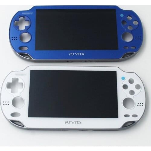Black/White/Blue/Red New Oled Original LCD Display For PS Vita psvita 1000 PCH-1xxx LCD Display With Frame