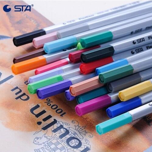 Colorful Fineliner Pen 0.4mm 60 Assorted Colors Micron Needle Tip Colored Ink Pen Pigment for Students Supplies