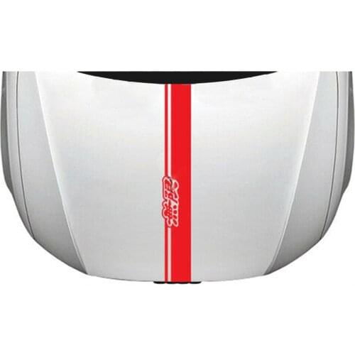 For Honda bonnet racing stripes mugen EP3 FD2 FK2 FK9 FN2 FK8 graphic decals tp-008
