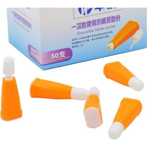 100pcs(2 boxes) needles Stainless Steel Pen for Twist Off blood Lancet, Cupping Therapy and Blood test free shipping