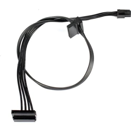 PC Power Supply Cable Mini 4 Pin to SATA SSD for Lenovo M410 M415 M425 B415 M610 M710 M4200R Motherboard 4P to 1 / Turn 2 SATA