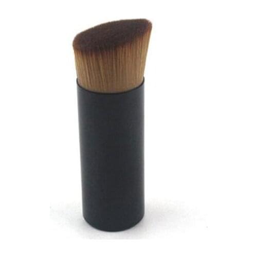 Mini Foundation Brush Inclined Head Makeup Brush Flat Oblique Face Brush Easy To Wear Makeup Tools