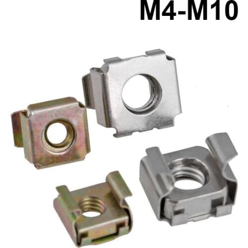 Square Floating Cassette Nut Cage Nuts M4 M5 M6 M8 M10