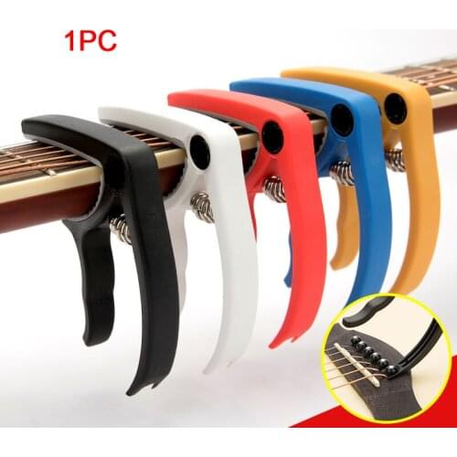 Multifunctional Plastic Guitar Capo for 6 String Acoustic Classic Electric Guitarra Tuning Clamp Musical Instrument