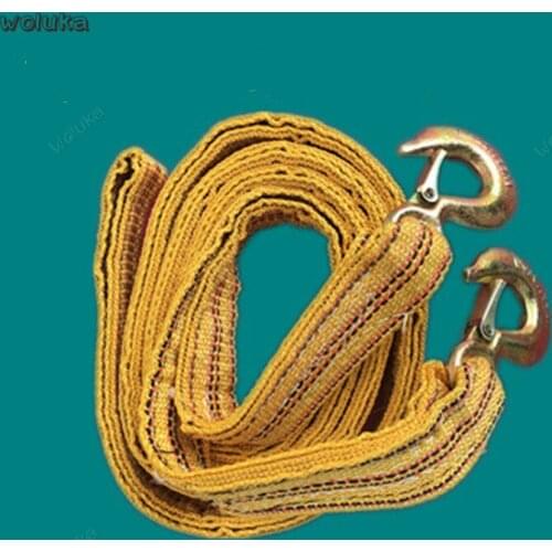 Powerful car outdoor tow rope double thick trailer with car traction rope bold pull rope 4 m 5 tons CD50 Q04
