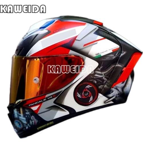 Full Face Motorcycle Helmet X14 Marquez RED AND WHITE DUKA2 Helmet Riding Motocross Racing Motobike Helmet Casco De Motocicleta