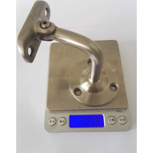 Freeshipping Stainless Steel 304# Handrail Wall Bracket Square Slim for Stair Systems for 50.8mm(2") Handrail