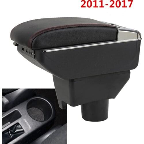 For Toyota Yaris armrest box central Store content Storage Vios armrest box with cup holder ashtray USB interface