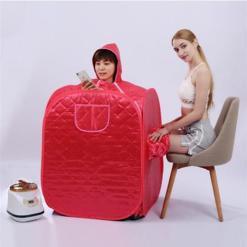 Portable Sauna 2020New Generator 2.8L 1500W Sauna Steamer Steam Life Cabin Therapy Detox Slimming Health Presevation Home SPA
