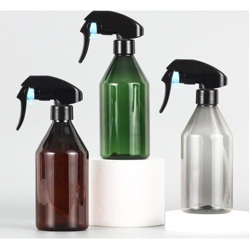 300ml 3 Color Refillable Fine Mist Hairdressing Spray Bottle Atomizer Barber Empty Water Pro Salon Hairstyling Tool