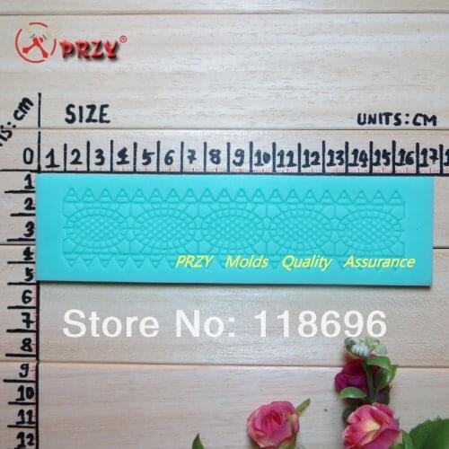 Silicone Mat Wedding Cake Decoration Silicone Lace Mold Cake Mould Kitchen Accessories Fondant Cake Tools
