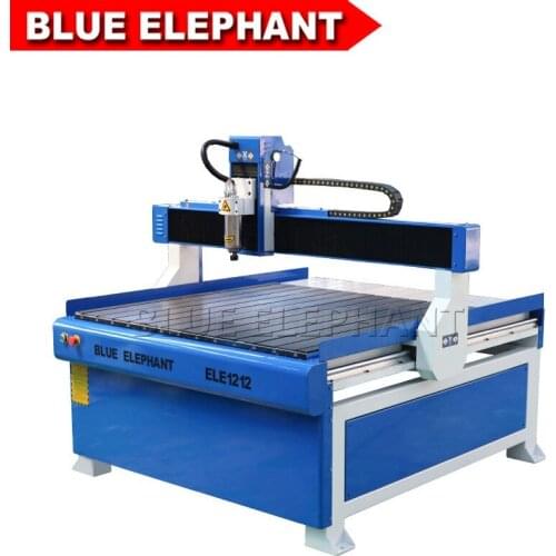 Blue Elephant Cheaper Advertisment CNC Carving Machine 3 Axis CNC Router for Wood, MDF, Acrylic, Aluminum