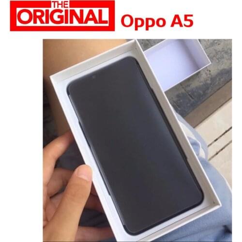New Original OPPO A5 SmartPhone 6.2" Full Screen Global Rom Snapdragon 450 Octa Core 4230mAh 6G/64G 13MP OTG Android 8.1 Phone