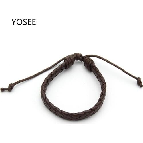 Jewelry Accessories Handcraft Canvas and Leather Bracelet Men Women Jewelry Charm Couple Bracelets 2018 Men Women Unisex Girls