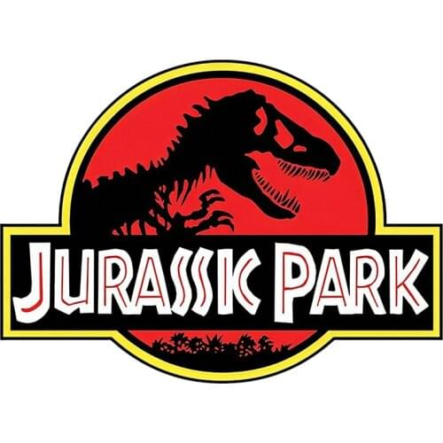 Funny Sticker for Jurassic Park Dinosaur Creative Car Stickers Waterproof Accessories Bumper Window Decal PVC,13cmX12cm