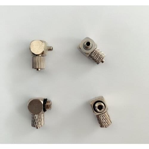 5pcs Pl3-m5 Pl4-m3 M4 M5 M6 Pl6-m5 M6 Torsion Joint Elbow Pneumatic Element Quick Installation 3 Mm 4 Mm 6 Mm Tube M3 M4 M5 M6