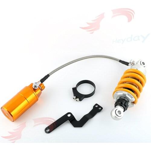 205Mm Single Motorcycle Rear Shock Absorber Damper Double Adjustable for Yamaha Lc135 Spark135 Sniper135 Monkey Bike Dirt Bike