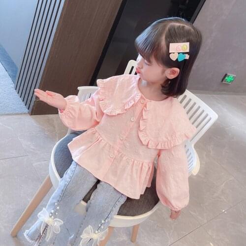 Kids Clothes Girls Blouse + Jeans Clothes For Girls Toddler Outfit For Girls Spring Autumn Costumes For Children