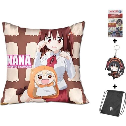 Hobby Express Umaru Square Anime Dakimakura Japanese Pillow Cover GZFONG455