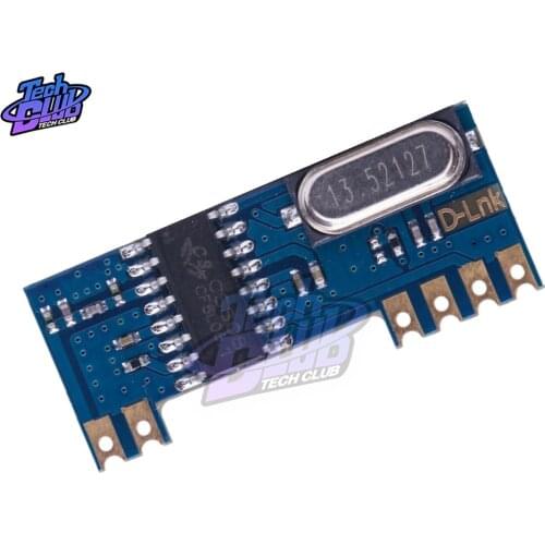 HPD8406M 433MHz ASK Receiver Module Superheterodyne Precise 3.0 -5.5V -115dBm for Arduino