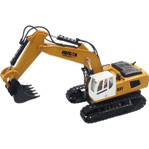 HuiNa Toys 1331 1/16 2.4G 9CH Electric Rc Excavator Engineering Digging Truck Model