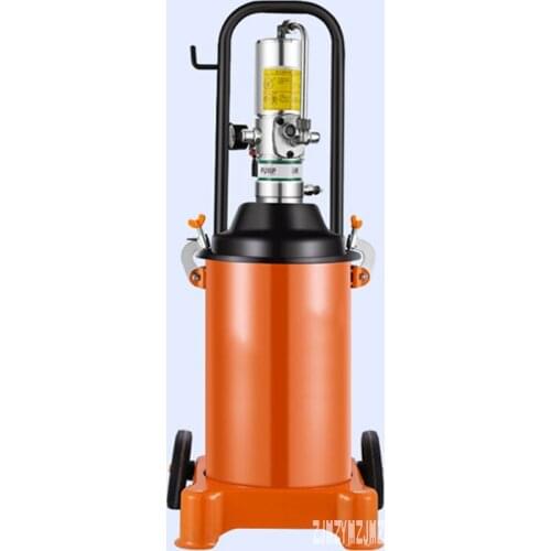 HYJ002 12L Pneumatic Butter Machine Grease Lubrication Pump Metal Oil Drum High Pressure Lubricator Oil Filling Machine