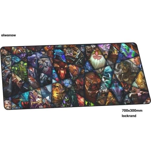 Olwonow DoTA 2 Mouse Pad Ultimate Gaming Mousepad Natural Rubber Gamer Mouse Mat Pad Game Computer Desk Pad Mouse Play Mats