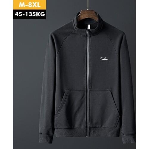 2021 Brand Mens Stand Collar Sweatshirts Jacket With Zipper Korean Fashion Men Zipper Sweatshirts For Oversized Men Streetwear