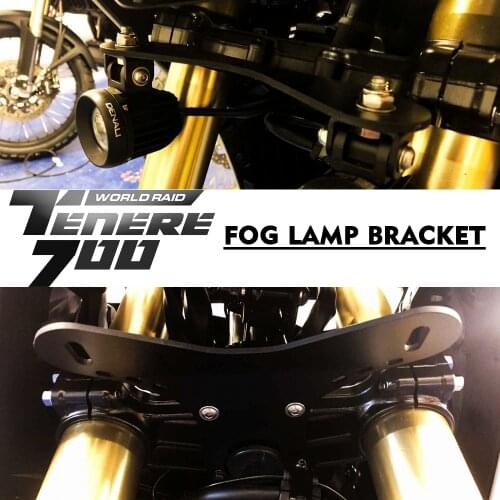 Fog lamp bracket For YAMAHA Tenere 700 T7 T700 2019 2020 TENERE 700 spotlight bracket holder spot light mount