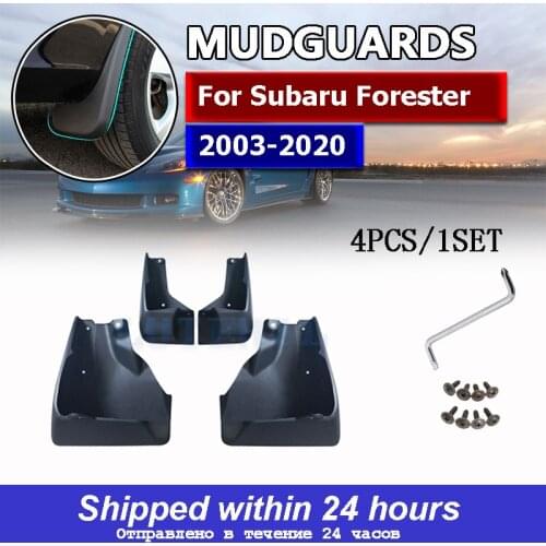 OE Styled Molded Car Mud Flaps For Subaru Forester SK 2019 -on Mudflaps Splash Guards Flap Mudguards Car Styling 2018 2020