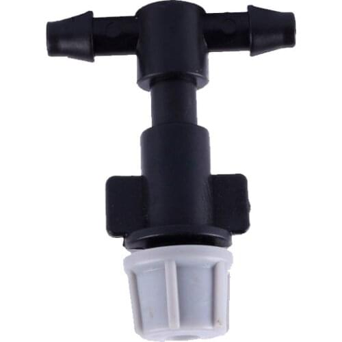 10pcs Atomization Nozzle Water Control Sprayer Micro Drip Irrigation Plant Self Garden Mist Sprinkler With Hose Connector