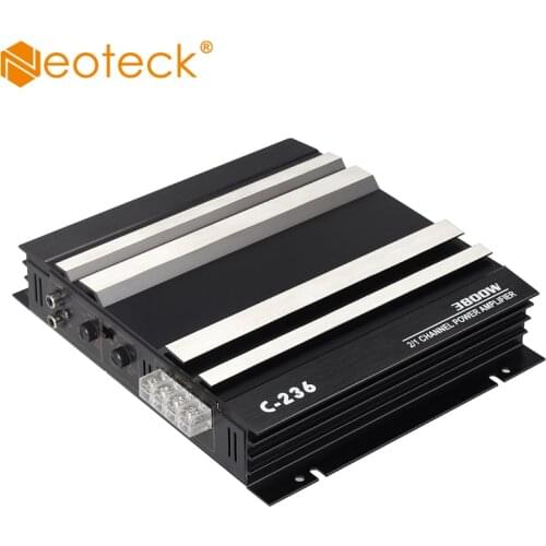 Neoteck 3800W Car Stereo Audio Power Amplifier 2-Channel Bass Subwoofer For Car Home Powerful Car Audio Subwoofer Amplifier AMP