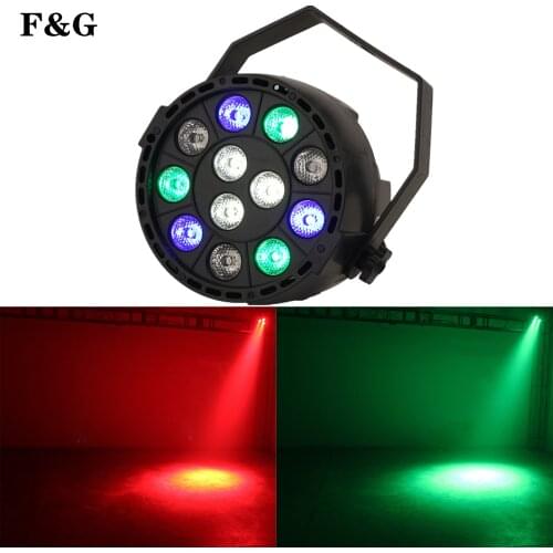 Led Up Lighting Rgbw Led Par Lights 12W X 3 Led Dmx Wash Par Can Stage Lighting Super Bright For Wedding Dj Event Party Show