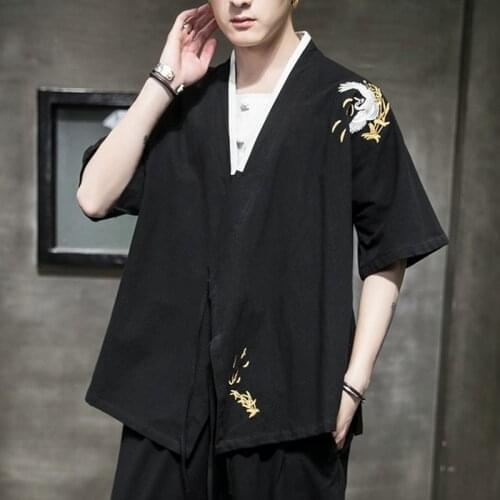 Traditional Chinese Clothing For Male Cheongsam Asian Clothes Tang Suit Hanfu Men Kung Fu Clothes Online Chinese Store FF2824