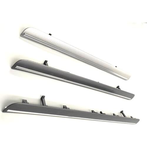 Carbon fiber black silver grid DASHBOARD TRIM For MQB Golf 7 Golf MK7 Co-pilot upper glove box trim 5GG 858 418 A