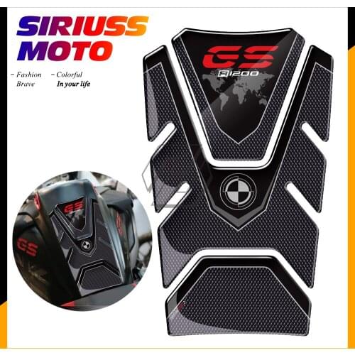 3D Motorcycle Fuel Gas Tank Pad Protector Case for BMW R1200GS R1200 GS Adventure ADV 2014-2018