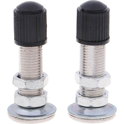2Pcs/Set 38mm Bicycle Schrader Valve Ultralight Zinc Alloy For MTB Mountain Road Bike Bicycle Accessories