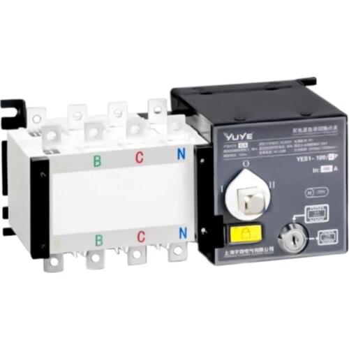 4P 160A ATS electronic control circuit breaker dual power automatic transfer switch diesel generator accessories