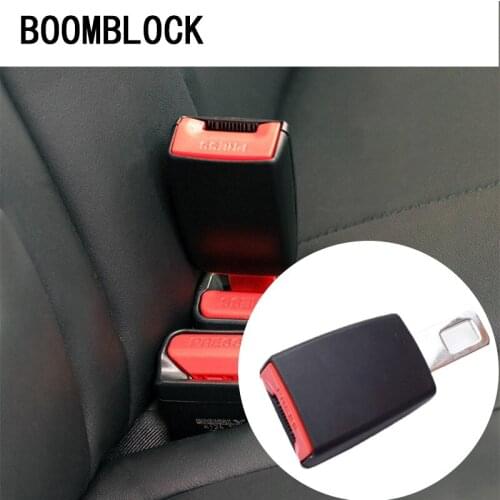 Car Styling 21mm Universal Auto Car Socket Seat Belt Buckle Clip Extender for Ford Focus 2 VW Passat B6 B5 B7 B8 Toyota Avensis