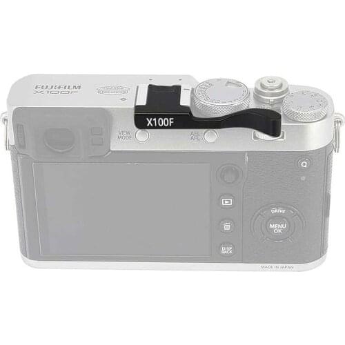 Hot Shoe Mount Thumb Up Grip Shutter Release For Fuji FUJIFILM X100F X-100F
