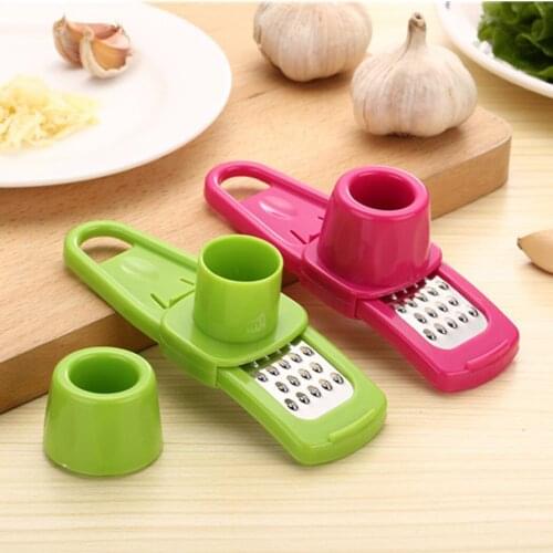 Mini Garlic Chopper Kitchen Tool Creative Garlic Presses Ginger Cutter Cooking Gadgets Tool For Household Grinding Tool